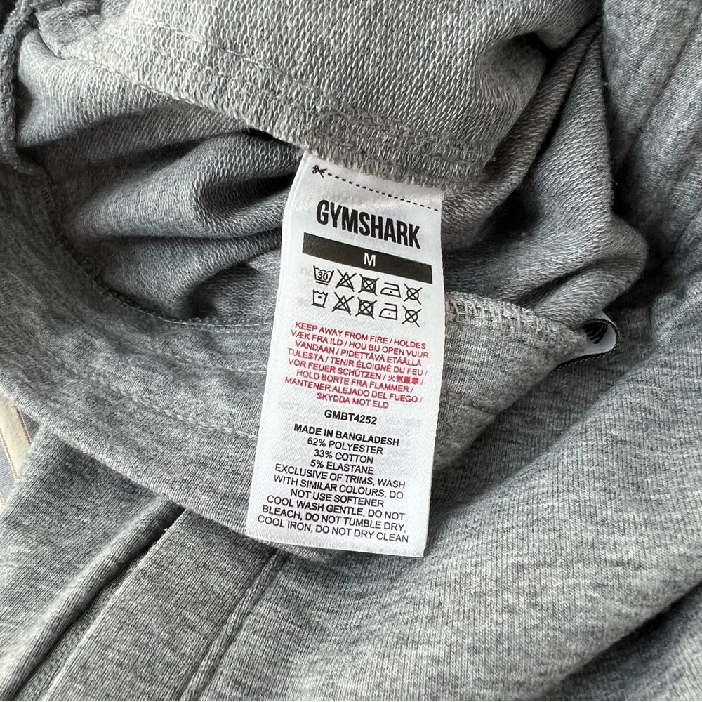 Gymshark Critical Zip Joggers in Charcoal Marl